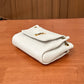 Pre-Owned Saint Laurent Nolita Mini Bag White Lambskin with Gold Hardware
