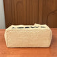 Pre-Owned LOEWE Font Tote Small Raffia Bag