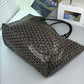 Pre-Owned Goyard Saint Louis PM Tote Black Chevron Print