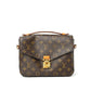 Pre-Owned Louis Vuitton Monogram Messenger Bag with Gold Hardware