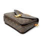 Pre-Owned Louis Vuitton Monogram Messenger Bag with Gold Hardware
