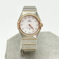 Pre-Owned OMEGA Constellation 28mm Sedna Gold & Steel | Diamond Bezel & MOP Dial | Quartz | Ref. 131.25.28.60.55.001