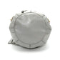 Pre-Owned BALENCIAGA Pompon Bucket Bag Grey Distressed Leather | Gold Studs | Crossbody