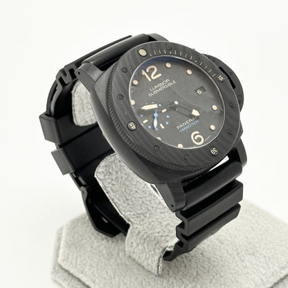 Pre-Owned PANERAI Luminor Submersible 1950 Carbotech™ 47mm (PAM00616)  | Limited Edition | Titanium & Carbon | P.9000 Caliber | Full Set