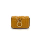 Pre-Owned Fendi Baguette Nano Pouch FF Embossed with Gold Hardware