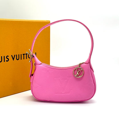 Pre-Owned LOUIS VUITTON Mini Moon Rose Lollipop Empreinte Leather | Gold Hardware | M82487