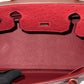 Pre-Owned HERMÈS Birkin 30 Rouge Casaque Ostrich Leather | Gold Hardware | T Stamp