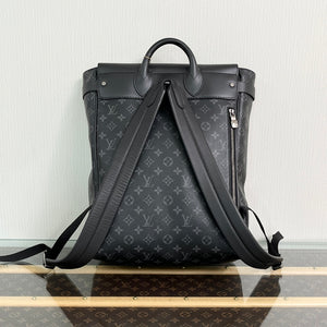 Pre-Owned Louis Vuitton Monogram Eclipse Steamer Backpack