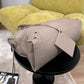 Pre-Owned Balenciaga Grey Perforated Motocross Classic Town Bag