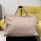 Pre-Owned Balenciaga Grey Perforated Motocross Classic Town Bag