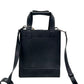 Pre-Owned Dior Black Smooth Leather Logo Tote Bag