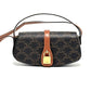 Pre-Owned Celine Tabou Bag Triomphe Canvas with Gold Hardware