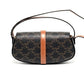 Pre-Owned Celine Tabou Bag Triomphe Canvas with Gold Hardware