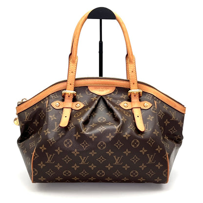 ✨Pre-Owned LOUIS VUITTON Tivoli GM Monogram Canvas 🧺 | Pleated Design | Gold Hardware | M40144 💫