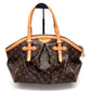 ✨Pre-Owned LOUIS VUITTON Tivoli GM Monogram Canvas 🧺 | Pleated Design | Gold Hardware | M40144 💫