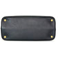 Pre-Owned Prada Double Bag Black Saffiano with Gold Hardware