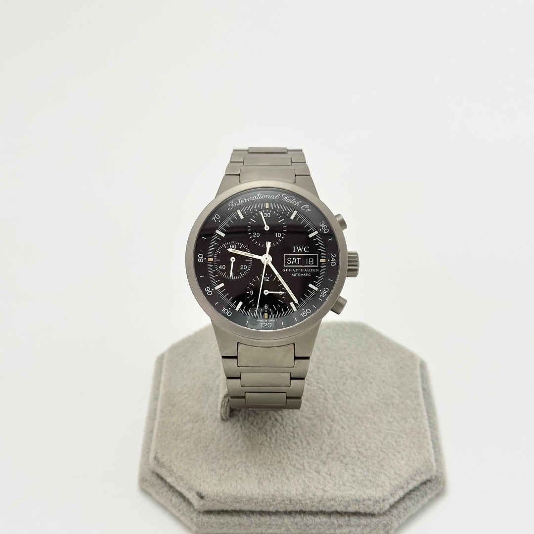 ✨Pre-Owned IWC GST Chronograph Automatic 39.7mm Titanium 🛠️ | Ref. IW370703 | Calibre 7922 | Vintage Tool Watch 💫