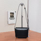 Pre-Owned CELINE Teen Triomphe Bag Black with Gold Hardware