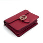 Pre-Owned Gucci GG Interlocking Chain Bag Red with Gold Hardware