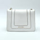 Pre-Owned BVLGARI Serpenti Forever Bag White with Gold Hardware