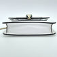 Pre-Owned BVLGARI Serpenti Forever Bag White with Gold Hardware
