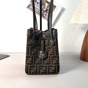 Pre-Owned Fendi Origami Mini Bag Zucca Pattern