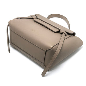 Pre-Owned Celine Belt Bag Small Taupe with Gold Hardware