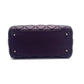 Pre-Owned Dior Lady Dior Bag Burgundy Lambskin with Gold Hardware