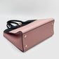 Pre-Owned Louis Vuitton City Steamer PM Bag Black and Pink with Gold Hardware