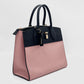 Pre-Owned Louis Vuitton City Steamer PM Bag Black and Pink with Gold Hardware