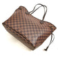 Pre-Owned Louis Vuitton Neverfull MM Damier Ebene Tote with Pouch