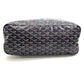 Pre-Owned Goyard Hobo Bag Deep Blue Chevron Print