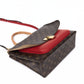 Pre-Owned Louis Vuitton Monogram Bag with Red Trim and Gold Hardware