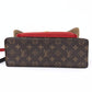 Pre-Owned Louis Vuitton Monogram Bag with Red Trim and Gold Hardware