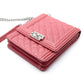Pre-Owned Chanel Le Boy Vertical Bag Pink Caviar with Silver Hardware