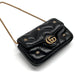 Pre-Owned Gucci GG Marmont 22 Bag Black with Gold Hardware