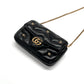 Pre-Owned Gucci GG Marmont 22 Bag Black with Gold Hardware
