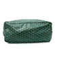 Pre-Owned Goyard Saint Louis GM Tote Green Chevron Print