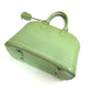 Pre-Owned Louis Vuitton Alma Epi Leather Green with Silver Hardware