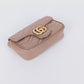 Pre-Owned Gucci GG Marmont Mini Bag with Gold Hardware