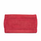 Pre-Owned Chanel Canvas Tote Bag Red with Silver Hardware