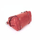 Pre-Owned Miu Miu Leather Shoulder Bag Red with Silver Hardware