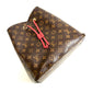 Pre-Owned Louis Vuitton NeoNoe MM Bag Monogram Canvas with Red Interior
