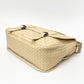 Pre-Owned Bottega Veneta Intrecciato Messenger Bag Yellow