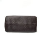 Pre-Owned Bottega Veneta Intrecciato Roma Bag Dark Brown