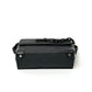 Pre-Owned Louis Vuitton Steamer Mini Bag Black Leather with Embossed Monogram