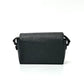 Pre-Owned Louis Vuitton Steamer Mini Bag Black Leather with Embossed Monogram