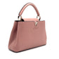 Pre-Owned Louis Vuitton Capucines BB Bag Pink with Silver Hardware