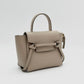 Pre-Owned Celine Belt Bag Nano Elephant Grey with Gold Hardware