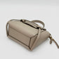 Pre-Owned Celine Belt Bag Nano Elephant Grey with Gold Hardware